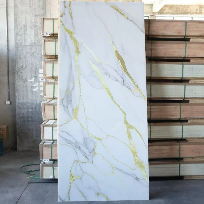 China Goods High Quality 1220*2440 UV/PVC Acrylic/Onyx Marble Decorative Wall Panel