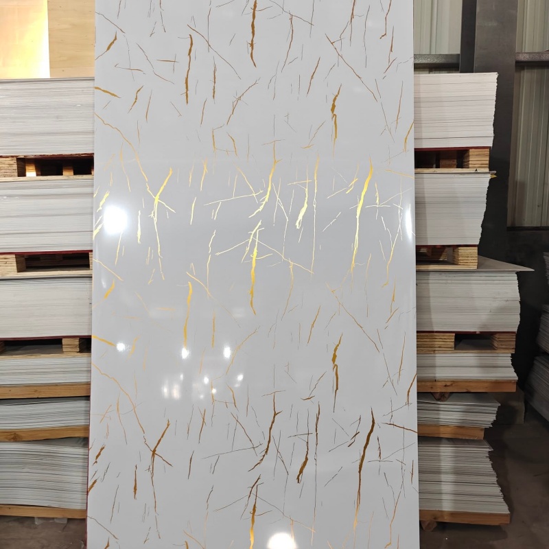 4X8 Wholesale Price PVC Marble Sheet UV Board Wall Decoration Panel