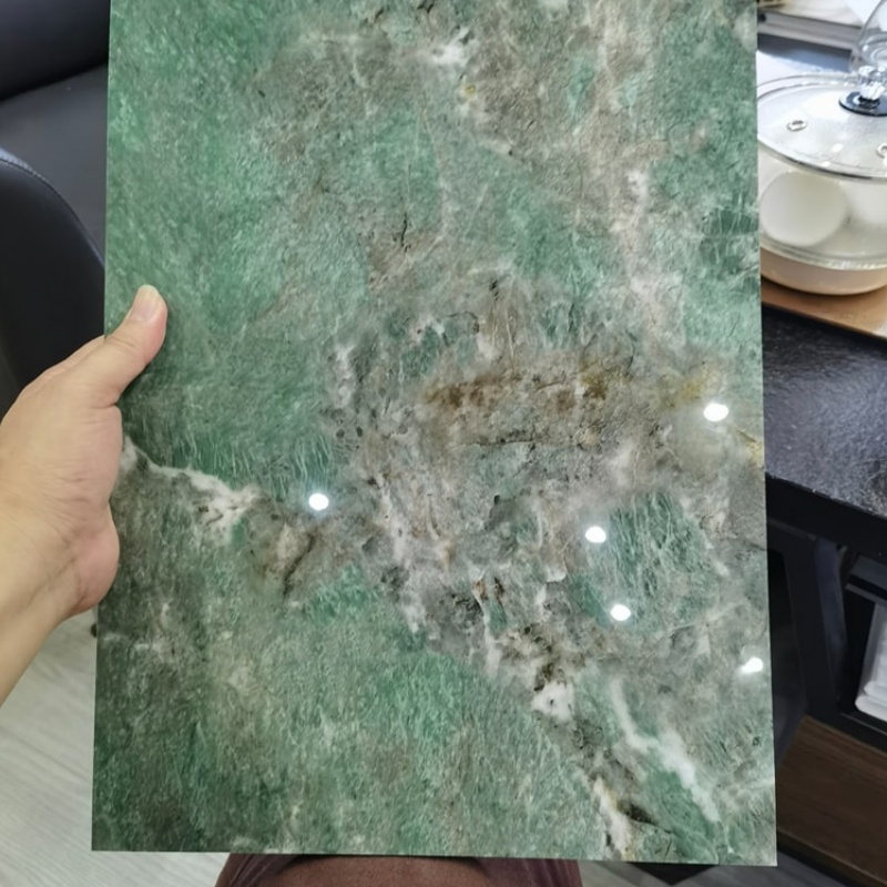 Factory Price Decoration-Materials Effect Laminate Black Acrylic Sheet UV/PVC Marble Wall Panel