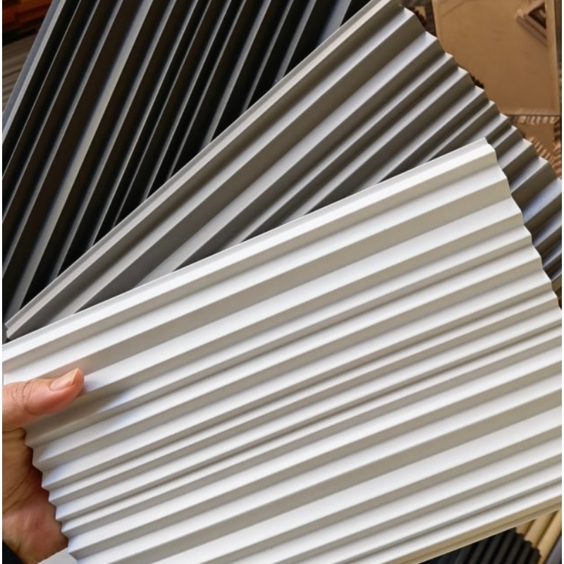 New Building Construction Materials Waterproof 1220*2440mm 3D Decorative Bamboo Charcoal Sheet WPC/PVC/UV Marble Wall Panel for Bathroom