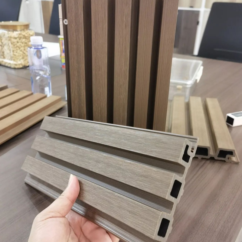 Professional Manufacturer WPC Laminated Carbon Fiber Panels PVC Fluted Panel