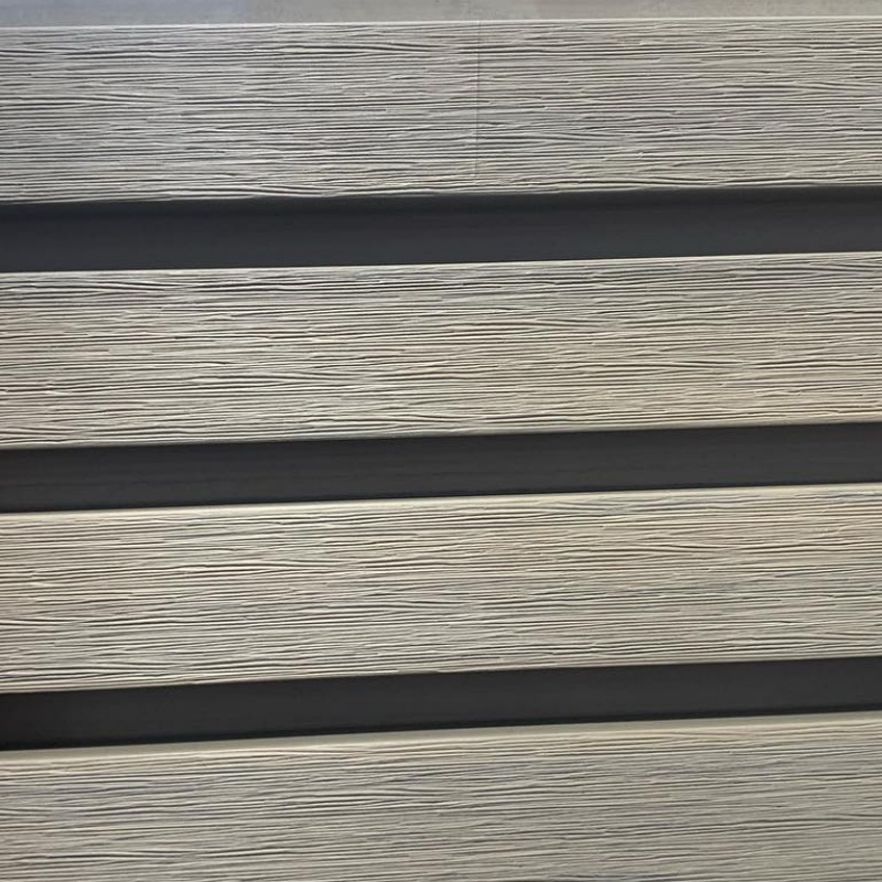 Interior Design Wood Replacement Hardness Easy Install WPC/PVC Wall Panel