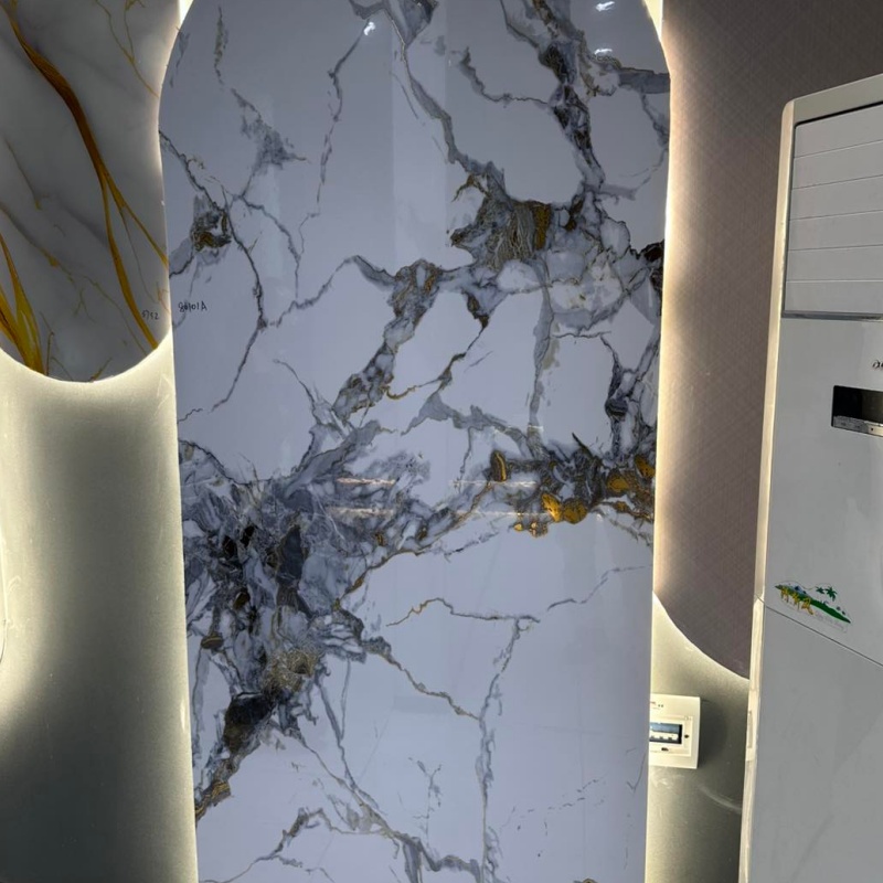 China Goods High Quality 1220*2440 UV/PVC Acrylic/Onyx Marble Decorative Wall Panel
